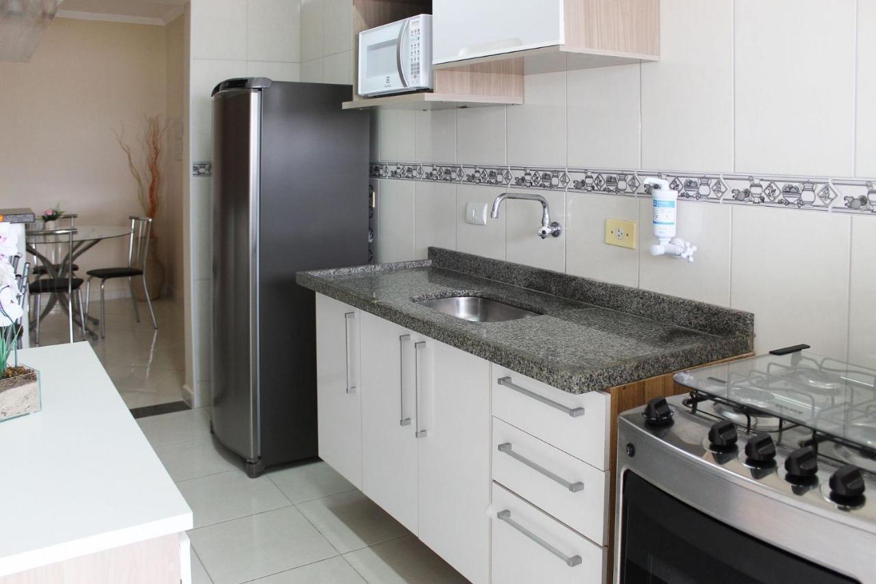 A011 - Apto Com Churrasqueira E 2 Vagas De Garagem Praia Grande  Extérieur photo
